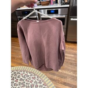 lululemon athletica Mauve Off-the-Shoulder Sweater
